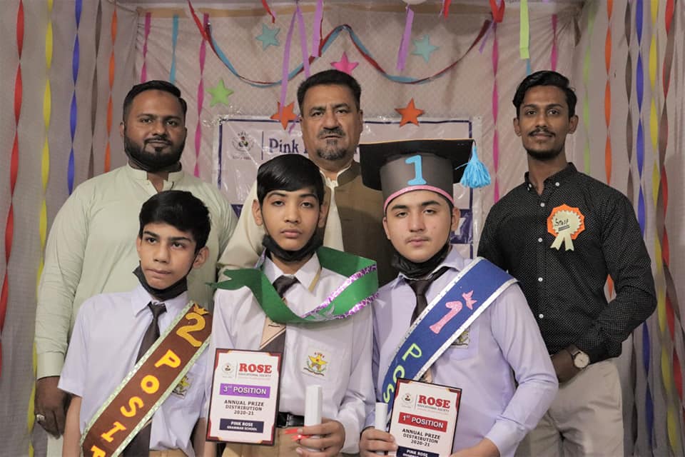 Rose Educational Society has announced Annual Result in all the branches, the 2nd day of Annual Result Day has been arranged in 22 branches of Rose Educational Society and distributed Shields to Position Holders.